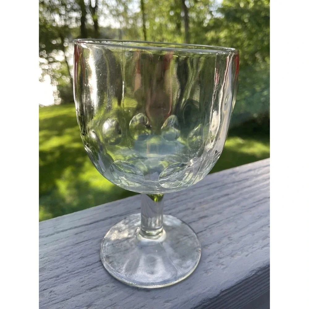 Vintage Michelob Beer Thumbprint‎ Glass